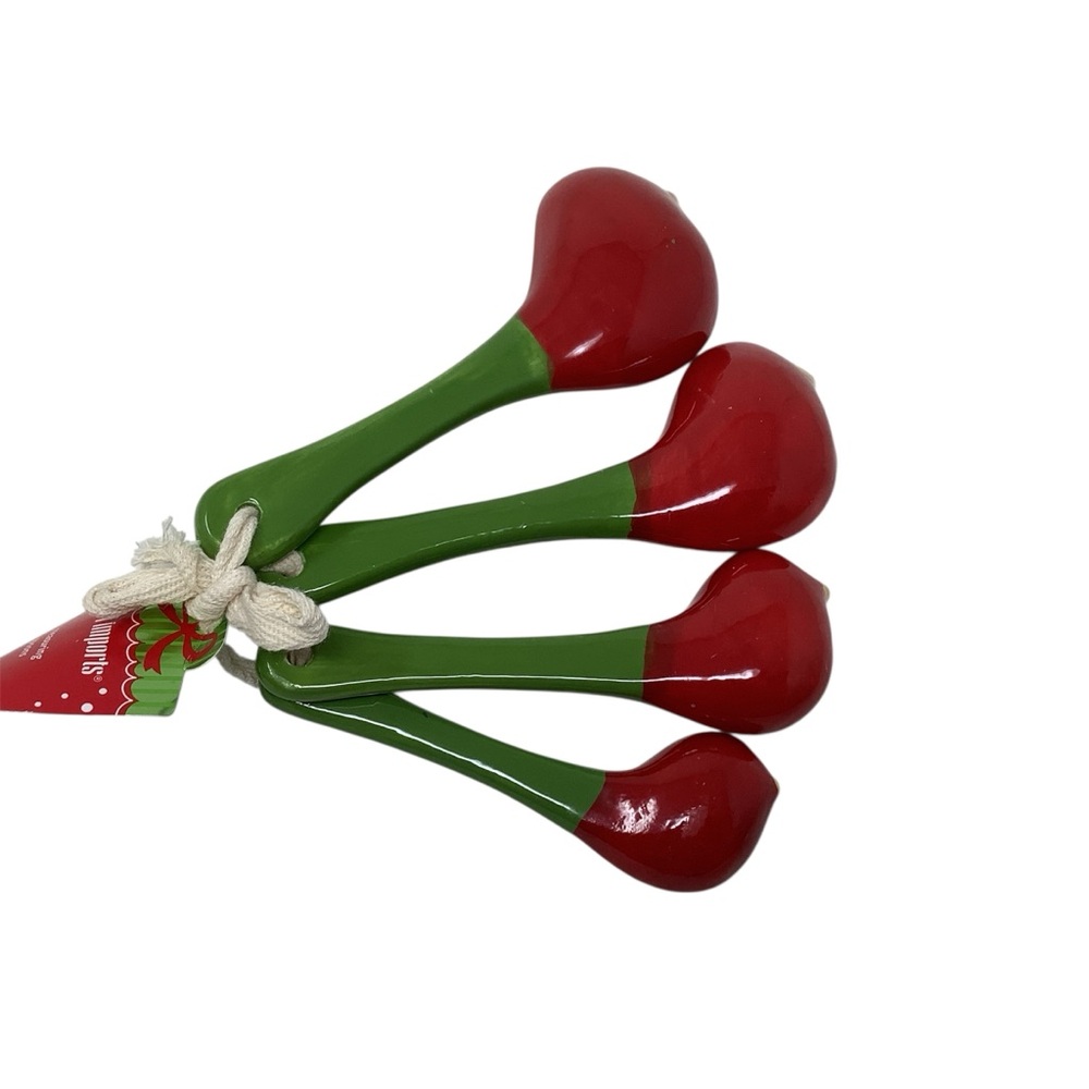 Pier 1 Imports Cardinal Ceramic Measuring Spoons - Picture 2 of 5